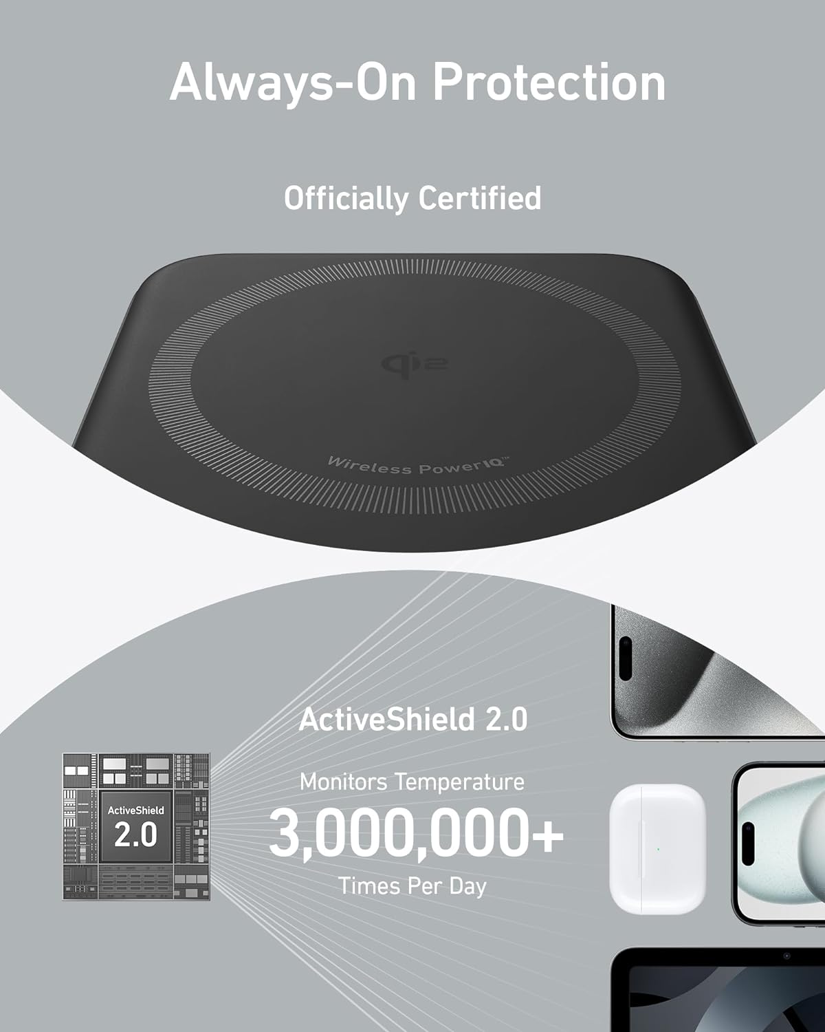 Cargador portátil ultra rápido inteligente plegable