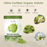 MatchAiA Matcha Orgánico Premium 100% Puro 60g Pouch