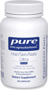 Suplemento avanzado para cabello, piel y uñas Pure Encapsulations 60 cápsulas