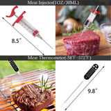 Kit de Accesorios para Parrilla 26pcs ROMANTICIST, Acero Inoxidable