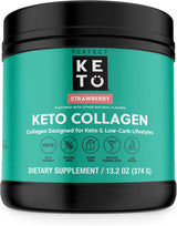 Suplemento Keto Proteína de colágeno en polvo con aceite MCT