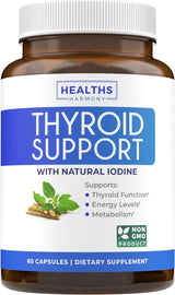 Suplemento Apoyo para la tiroides con yodo (sin OGM)