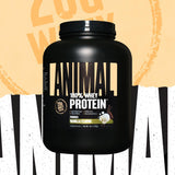 Proteína en polvo Animal Whey 100% - 4 lb, BCAA, bajo en azúcar