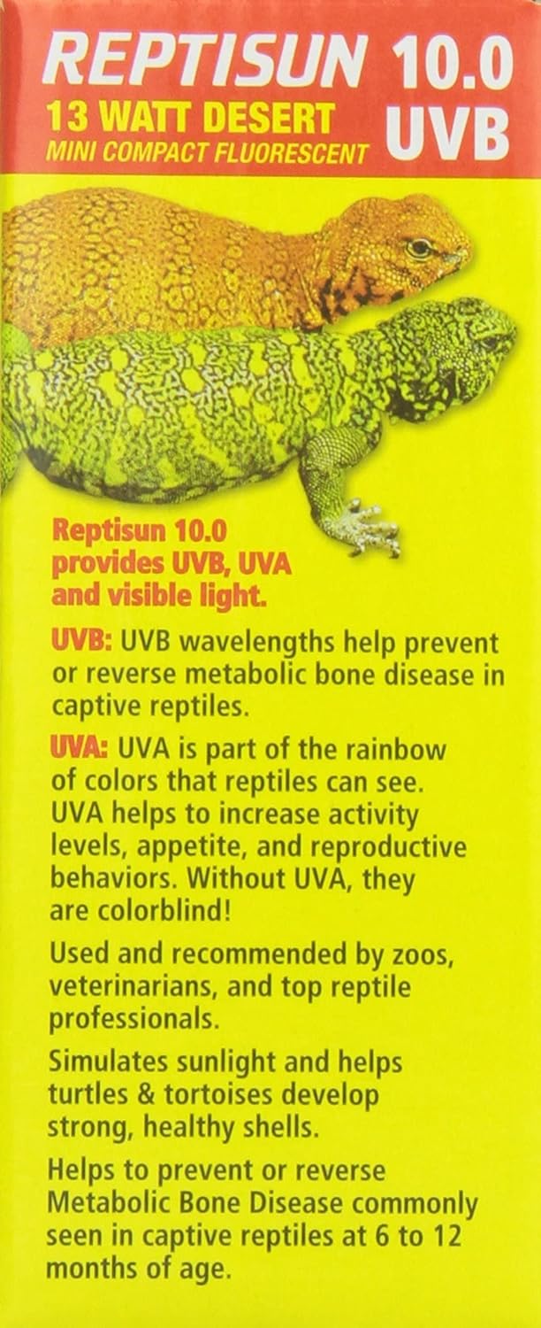 Lámpara UVB Compacta 10.0 13W Zoo Med, Mini - Referencia 25157