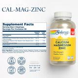 Suplemento Calcio, magnesio, zinc de Alta absorción