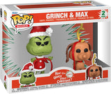 Funko Pop! Libros: El Grinch y Max, Paquete de 2 Figuras