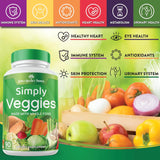 Suplementos Alimenticios Paquete de 4 suplementos de frutas