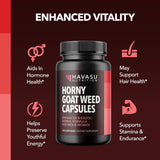 Suplemento Horny Goat Weed para él y ella  con raíz de maca