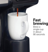 Cafetera Hamilton Beach FlexBrew, 2 formas de preparar café