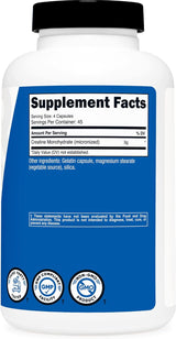 Nutricost Creatina Monohidrato 3000mg 180 cápsulas