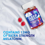 apoyo para dormir Gomitas   extra fuerte, 12 mg  dietético