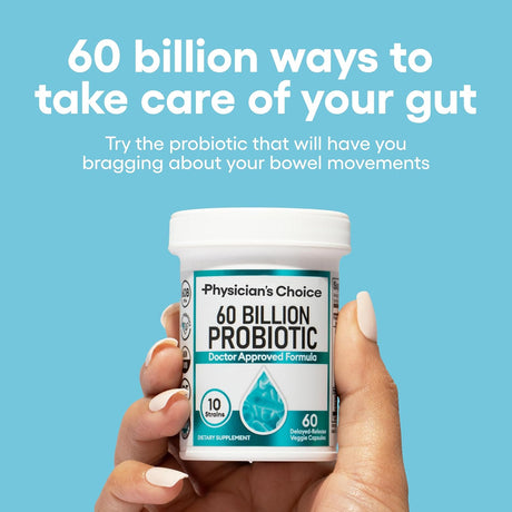 Probióticos 60 Mil Millones CFU - Physician's Choice - 30ct