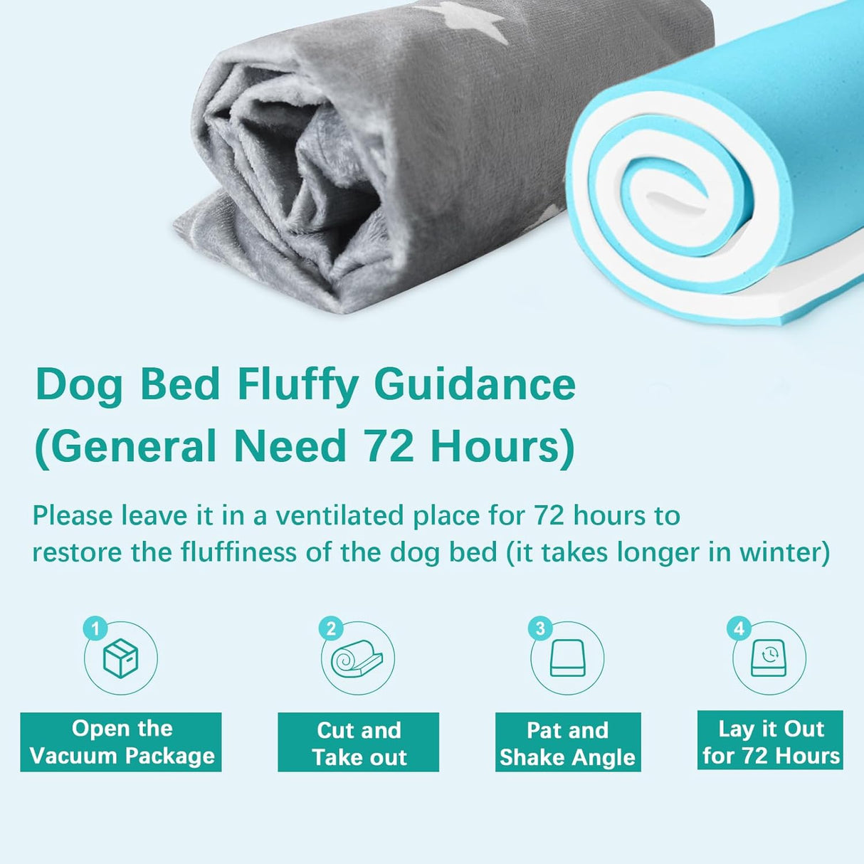 Cama ortopédica impermeable para perros grandes, memoria
