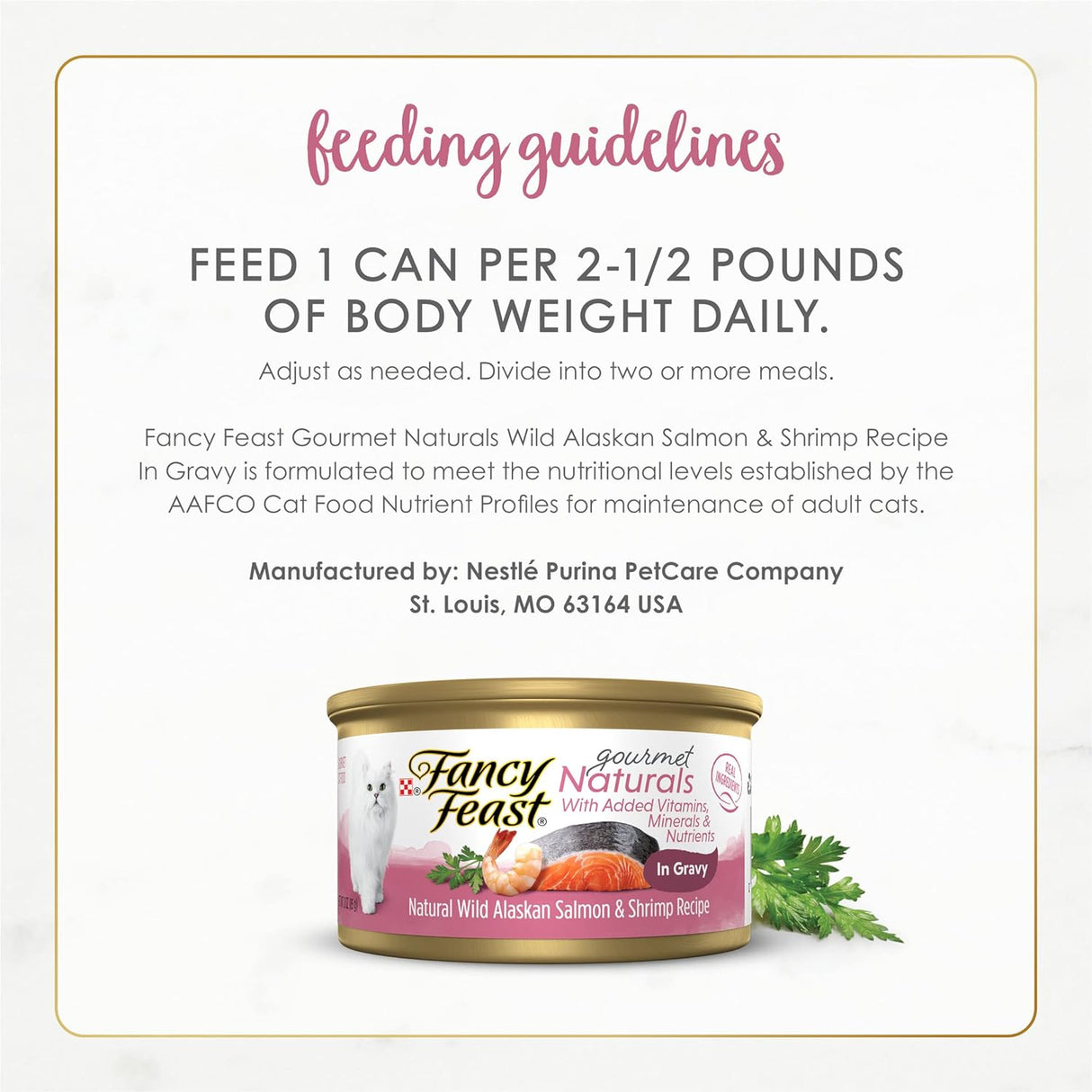 Purina Fancy Feast Paté. - Comida húmeda enlatada para gatos adultos