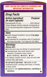 A2Z® Esomeprazol Magnesio 20mg Cápsulas 24h 42 unidades