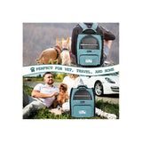 Mochila de lujo para mascotas para gatos marco reforzado