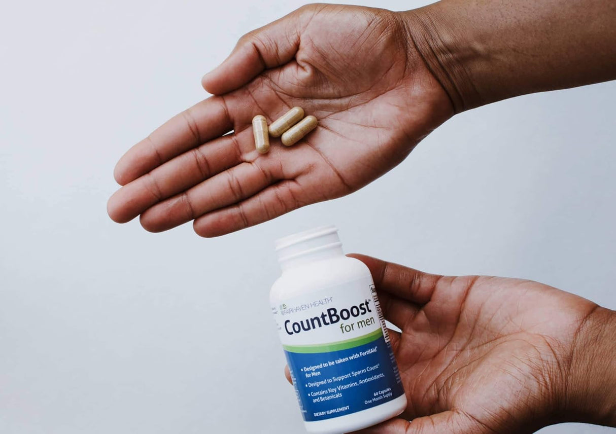 Suplemento Fairhaven Health CountBoost óptimos para hombres