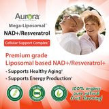 Suplemento Nutrascience Mega-Liposomal NAD+/Resveratrol 16oz