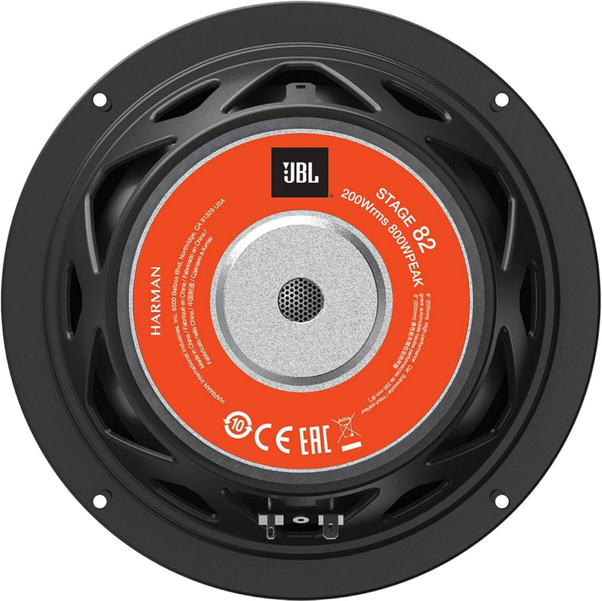 Subwoofer JBL Stage 810 800W 8 4 ohm + Auriculares Alphasonik