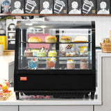Vitrina Pastelera VEVOR 3.5 Cu.Ft., 2 Niveles, Modelo XCW-100L