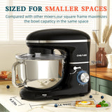 Batidora de pie CHeflee, 600W, 6.5QT, 6+P, accesorios incluidos