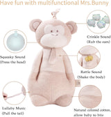 Juguete de peluche COTTONEBEBE, música de cuna, mono