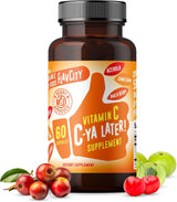Suplemento de Vitamina C FlavCity, Inmunidad, 60 cápsulas