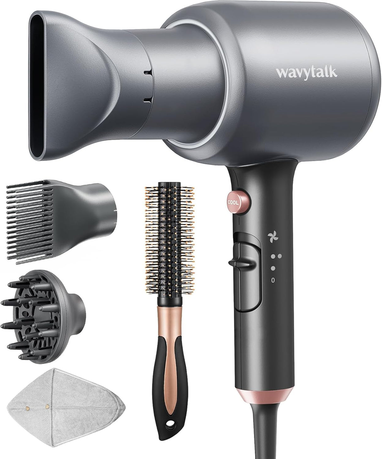 Secador de pelo profesional potente flujo de aire de 1875 W