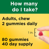 Suplemento Multivitamínico + Omega-3 nutricional 80 gomosas