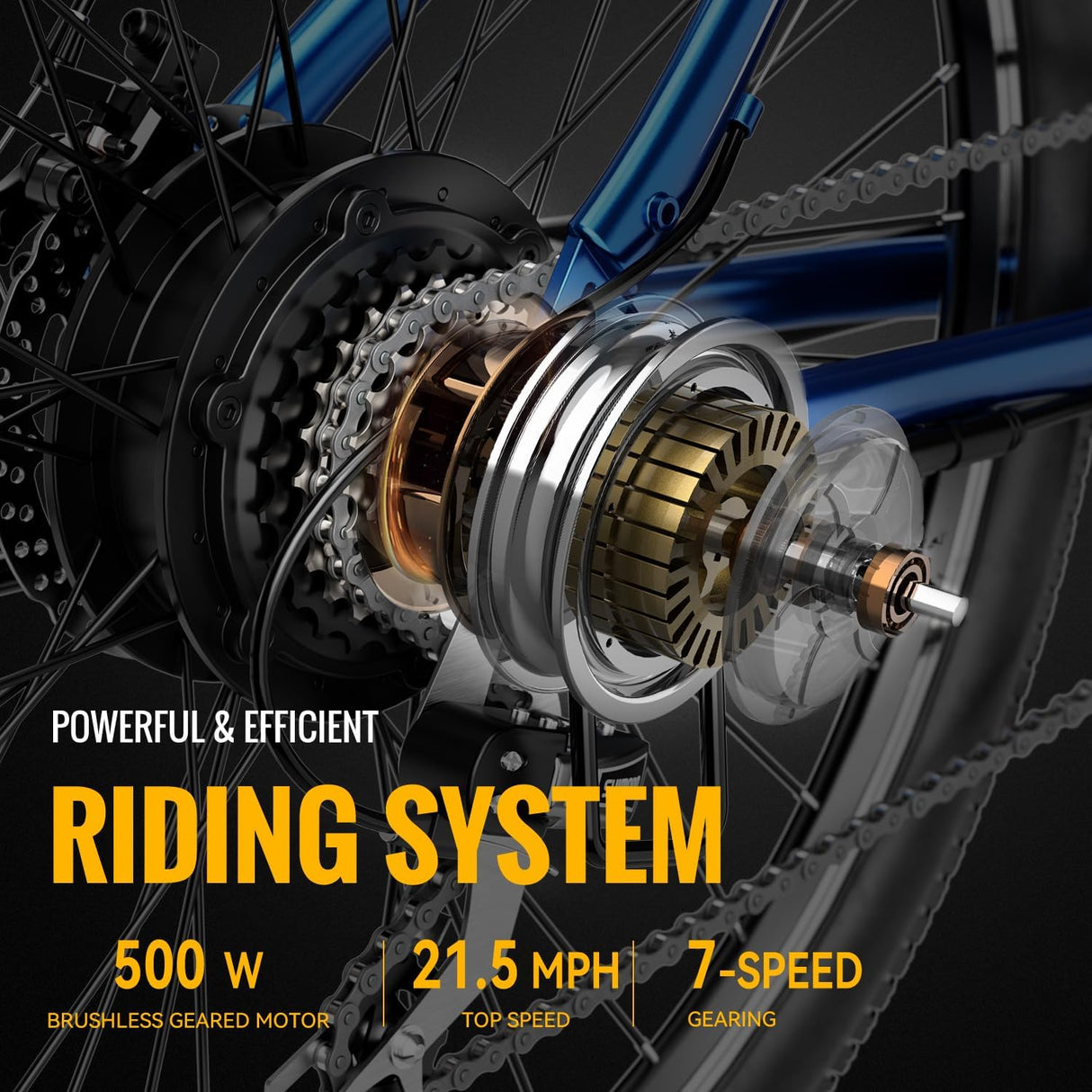 Bicicleta Eléctrica Heybike Race Max 750W, 28mph, 600WH