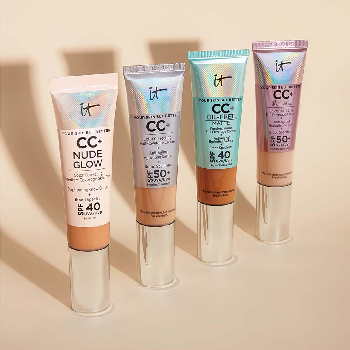 Crema facial con factor de protección solar de 50 Bronceado