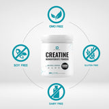 Suplementos Alimenticios Monohidrato de creatina en polvo