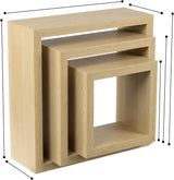 Estanterías flotantes Sorbus - Cubos decorativos para pared