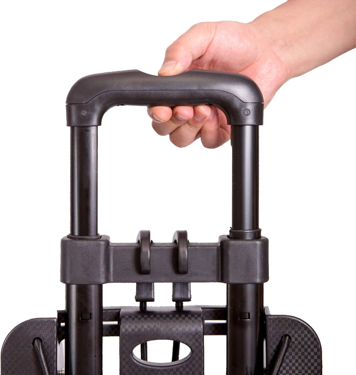 Carretilla Plegable KINJOEK 25kg, Ligera y Compacta, 55lbs