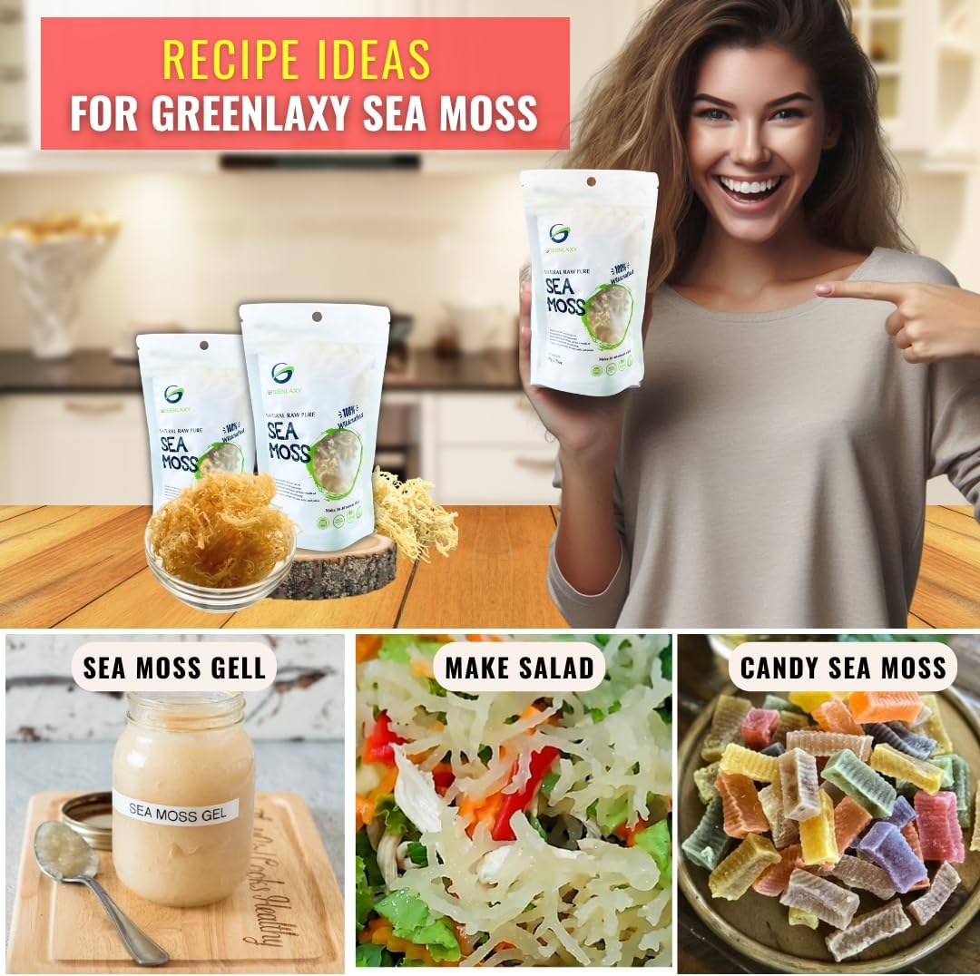 Moss de Mar Orgánico Natural Sin GMO 50g