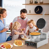Máquina de Waffles Dyna-Living Acero Inox. 110V 1200W Redonda