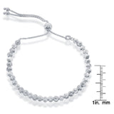 Pulsera Plata de ley 925 Corte de diamante