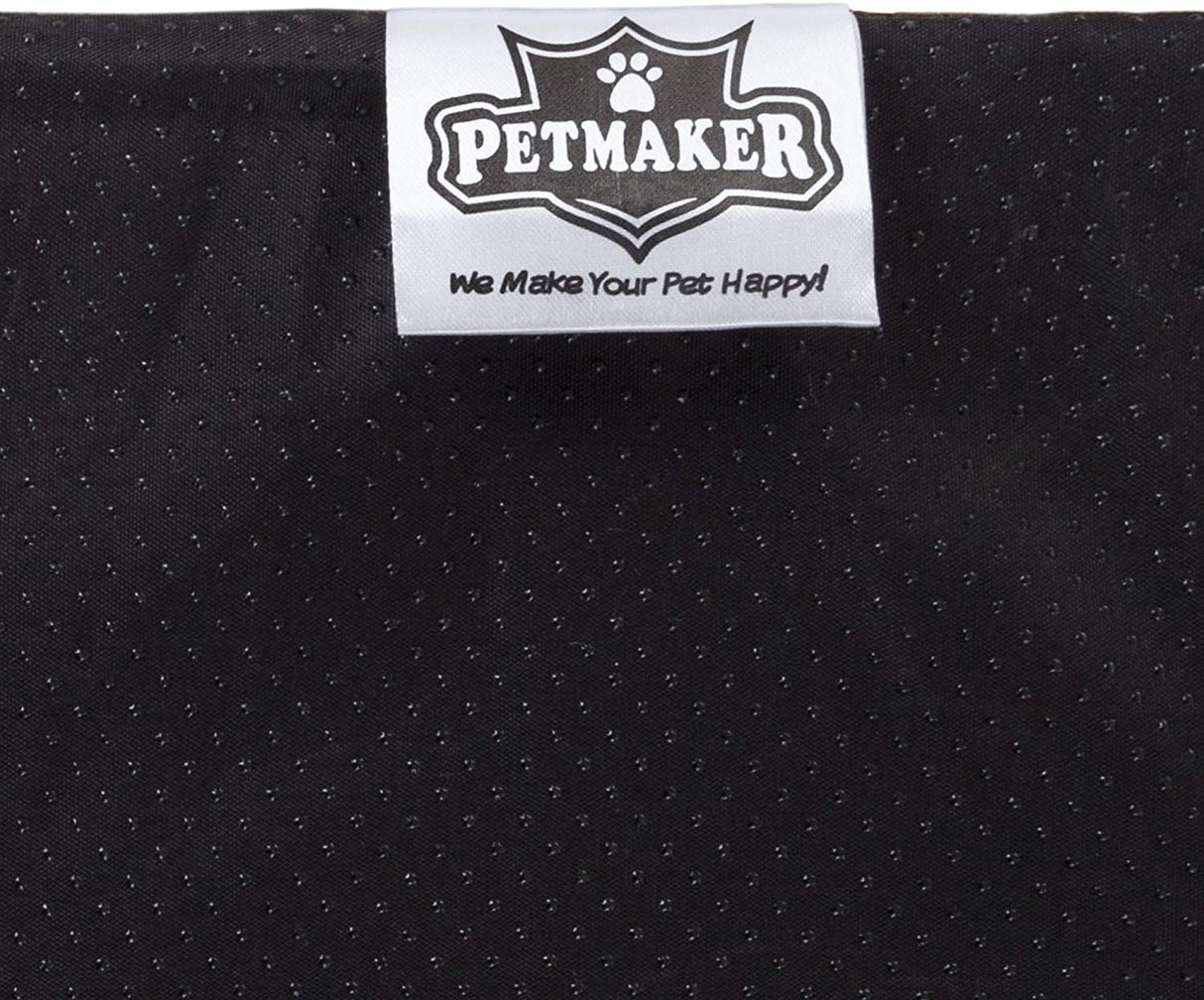Cama ortopédica PETMAKER, 2 capas, espuma memoria 30x20.5