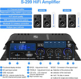Amplificador de Audio Bluetooth 5.0 4.1 Canal S-299