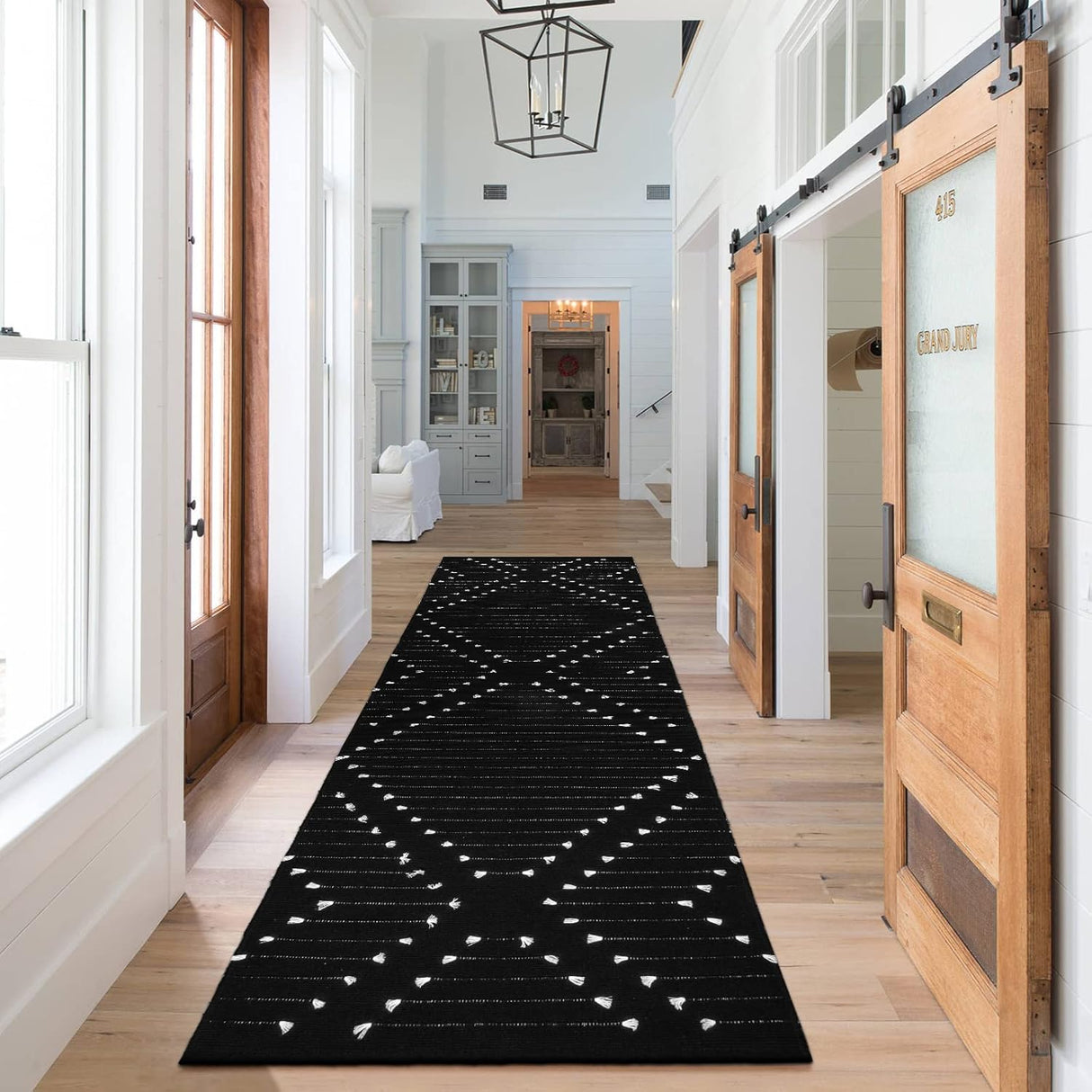 Runner Rug Boho LIVEBOX 2'x8' Lavable para Entrada y Cocina