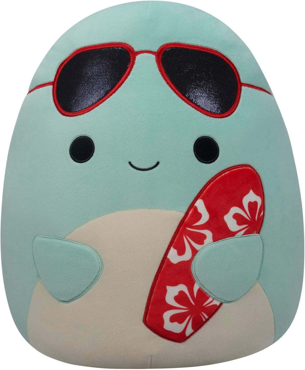 Squishmallows 14 Perry Delfín con Tabla de Surf - Jazwares