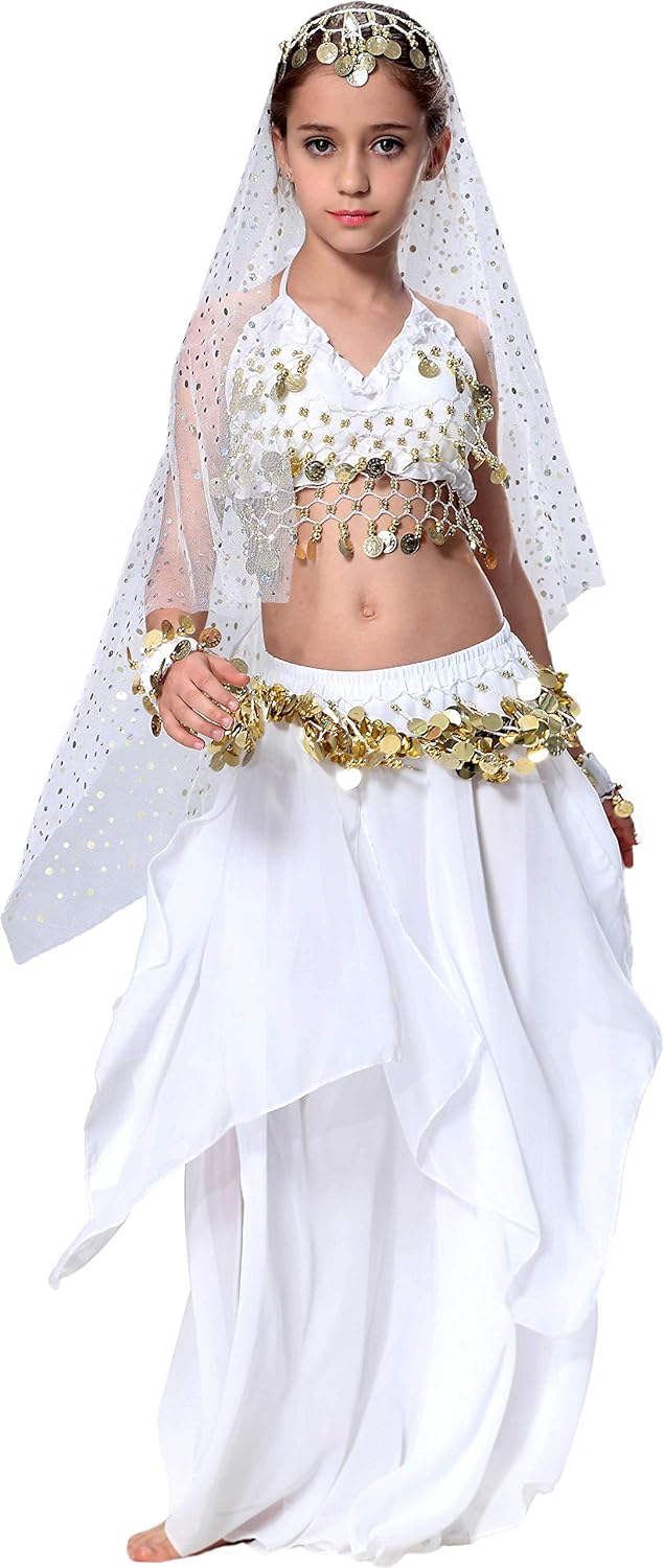 Disfraz de baile para niña Breevo, talla 4T-16, Halloween.