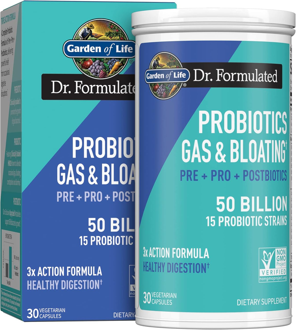 Suplementos Alimenticios probióticos completos 3 en 1