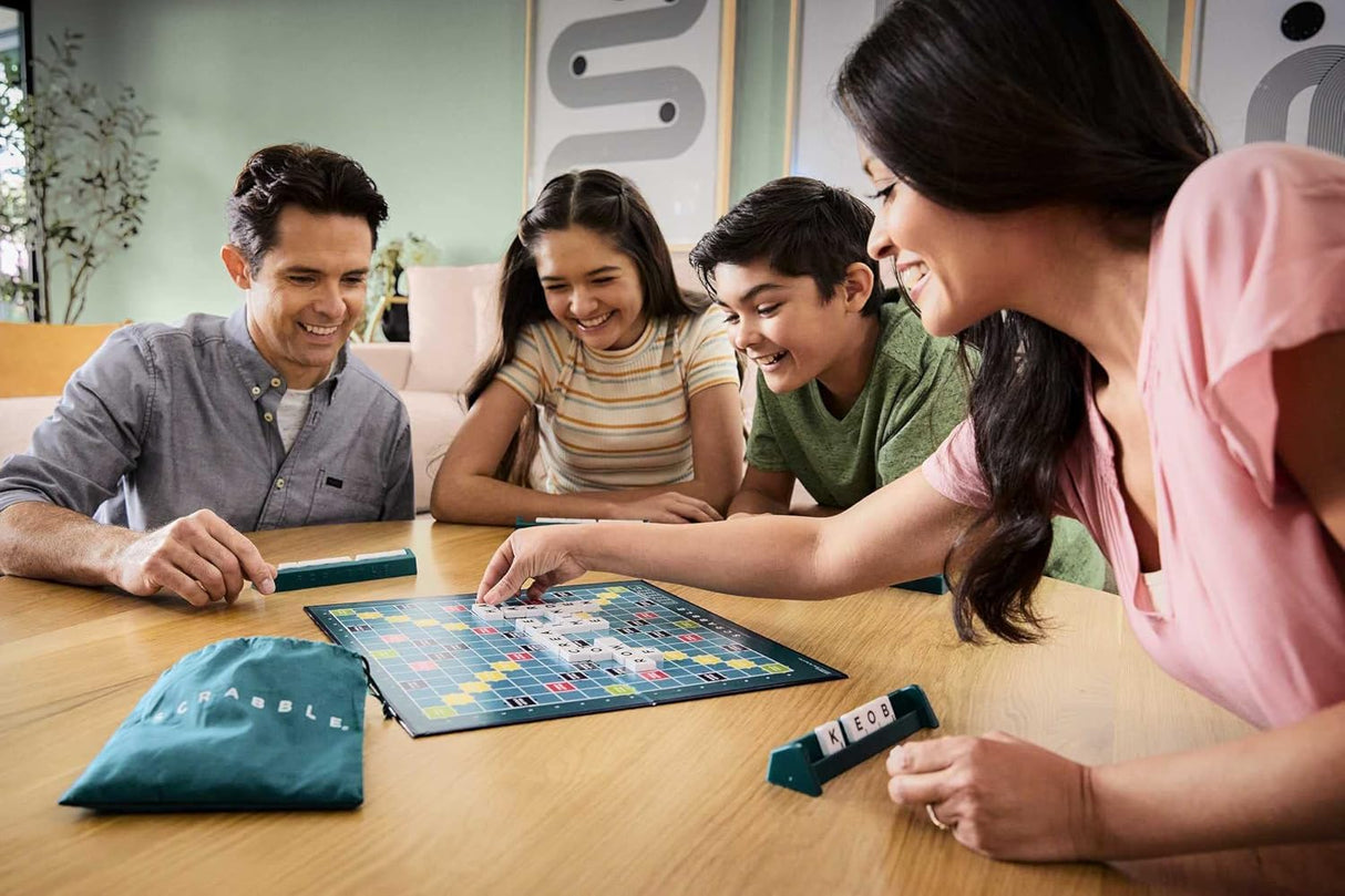 Scrabble Original en Español de Mattel - Juego de Mesa 36.8x26.7 cm