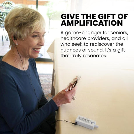 Amplificador de Sonido Personal SE5000, 50dB, Portátil