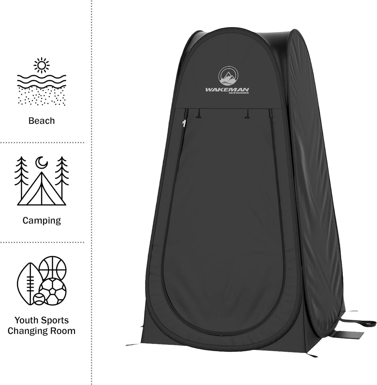 Tienda Portátil de Privacidad, Ducha, Vestidor o WC para Camping