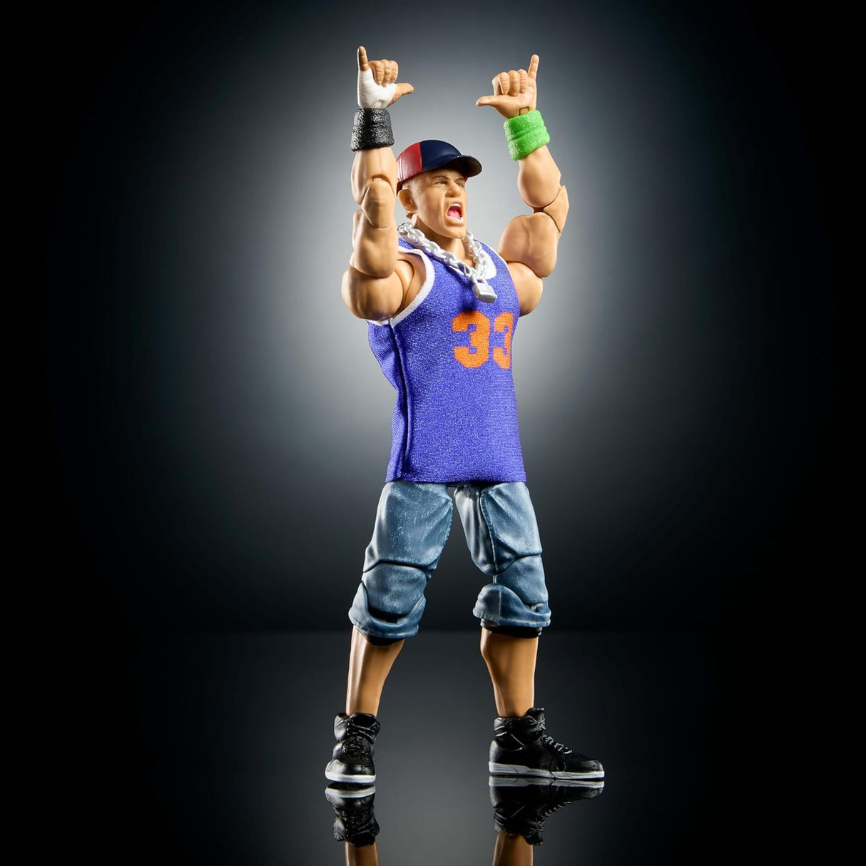 Figura de acción John Cena Ultimate Edition de Mattel, 10+ piezas