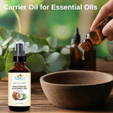 Aceite de coco fraccionado de 4 onzas Tropical Holistic