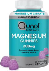 Suplementos de magnesio para adultos 200 mg de citrato