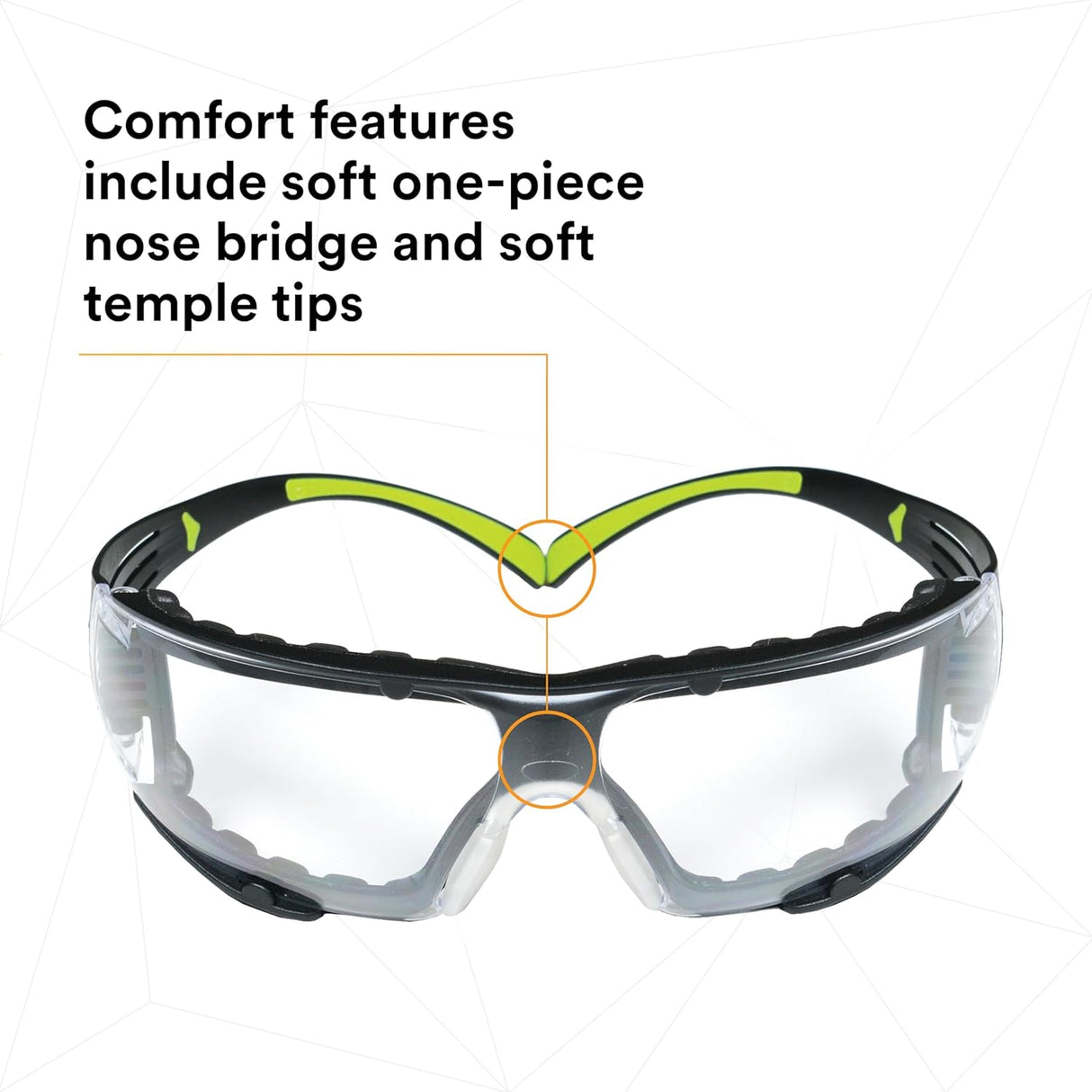 Gafas de seguridad 3M, anti-vaho y anti-rayones, SecureFit 400